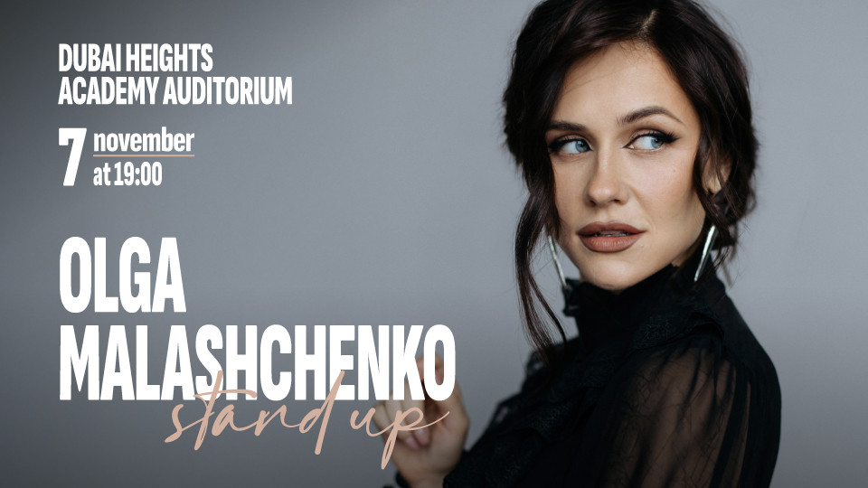 Olga Malashchenko. Stand-up - Comedy Events OmanMegaDeals.com
