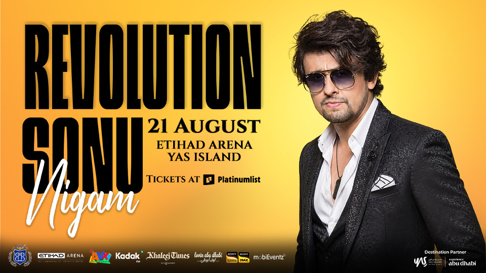 The Revolution Tour - Sonu Nigam in Abu Dhabi - Concerts The Revolution Tour - Sonu Nigam in Abu Dhabi - Concerts OmanMegaDeals.com