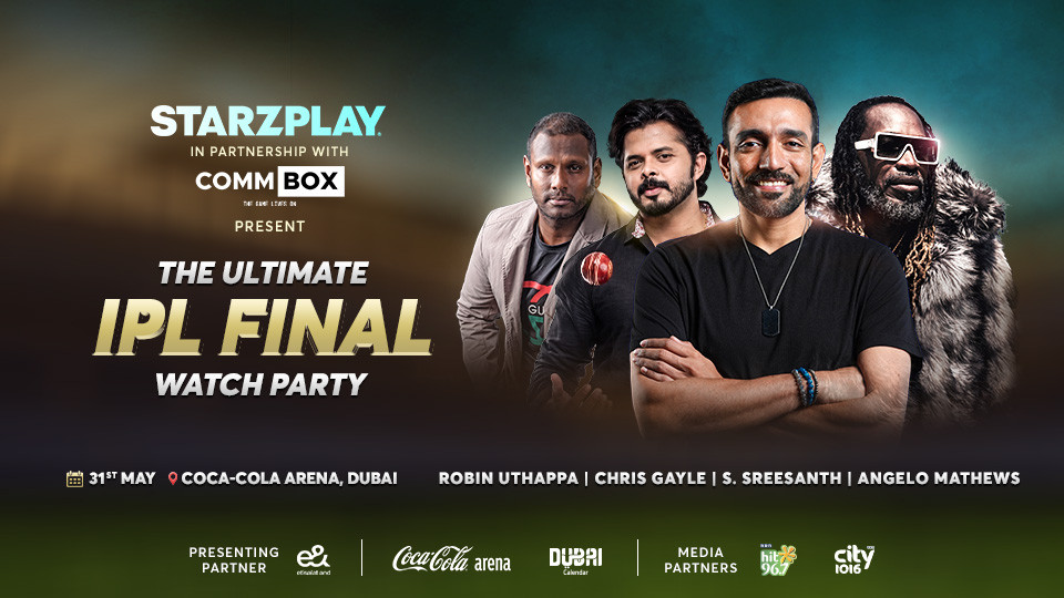 The Ultimate IPL Final Watch Party in Dubai - Sports Events The Ultimate IPL Final Watch Party in Dubai - Sports Events OmanMegaDeals.com