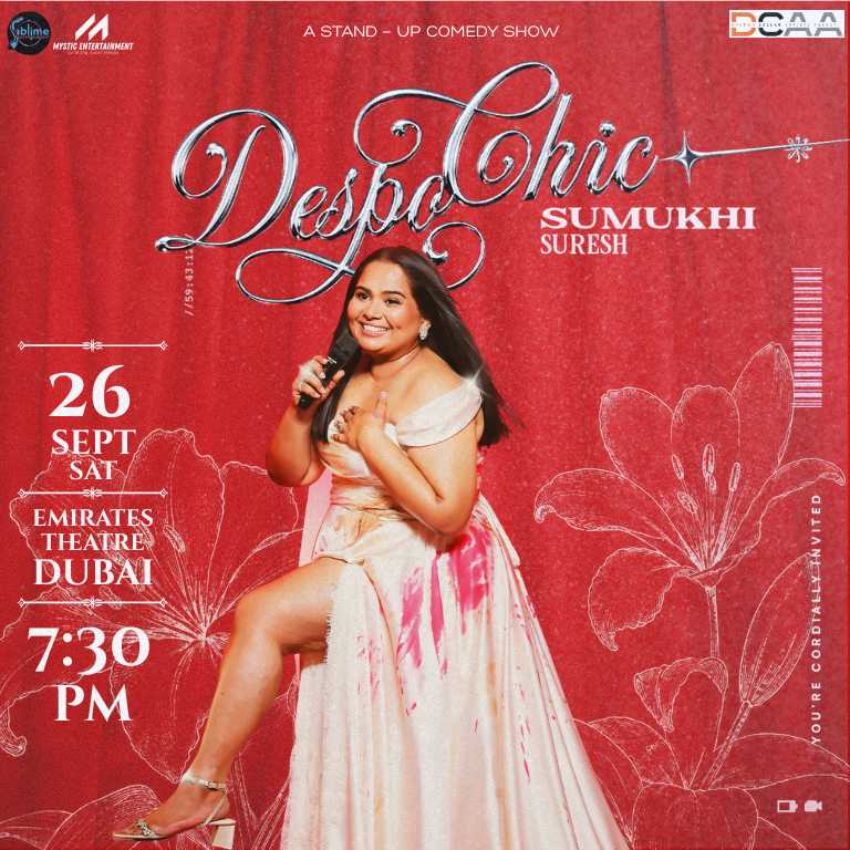 Sumukhi Suresh Live in Dubai – Comedy Events